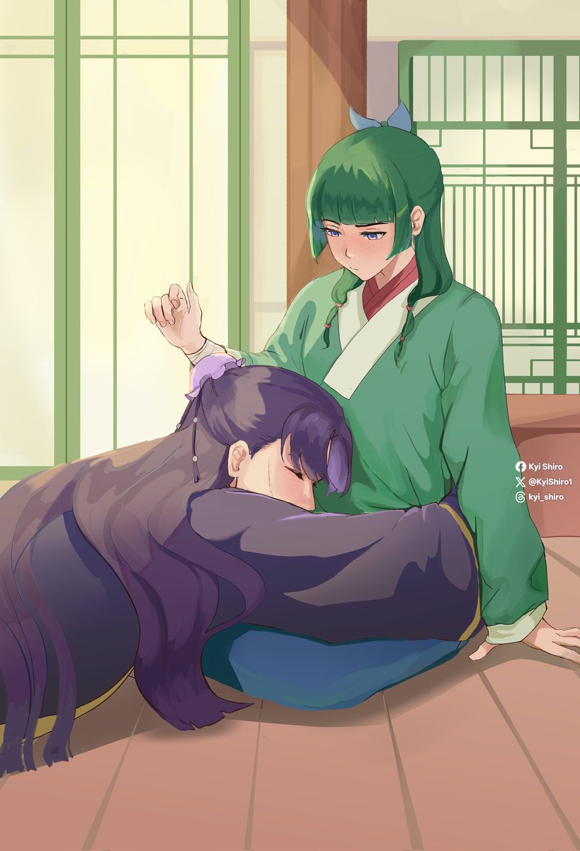 KyiShiro1's tweet image. Jinmao。୭˚. ᵎᵎ
Just kiss already!!!
#ApothecaryDiaries 
#薬屋のひとりごと