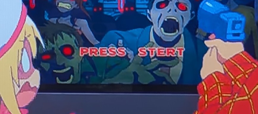 んん？　PRESS "STERT"？！

#ゲーセン少女