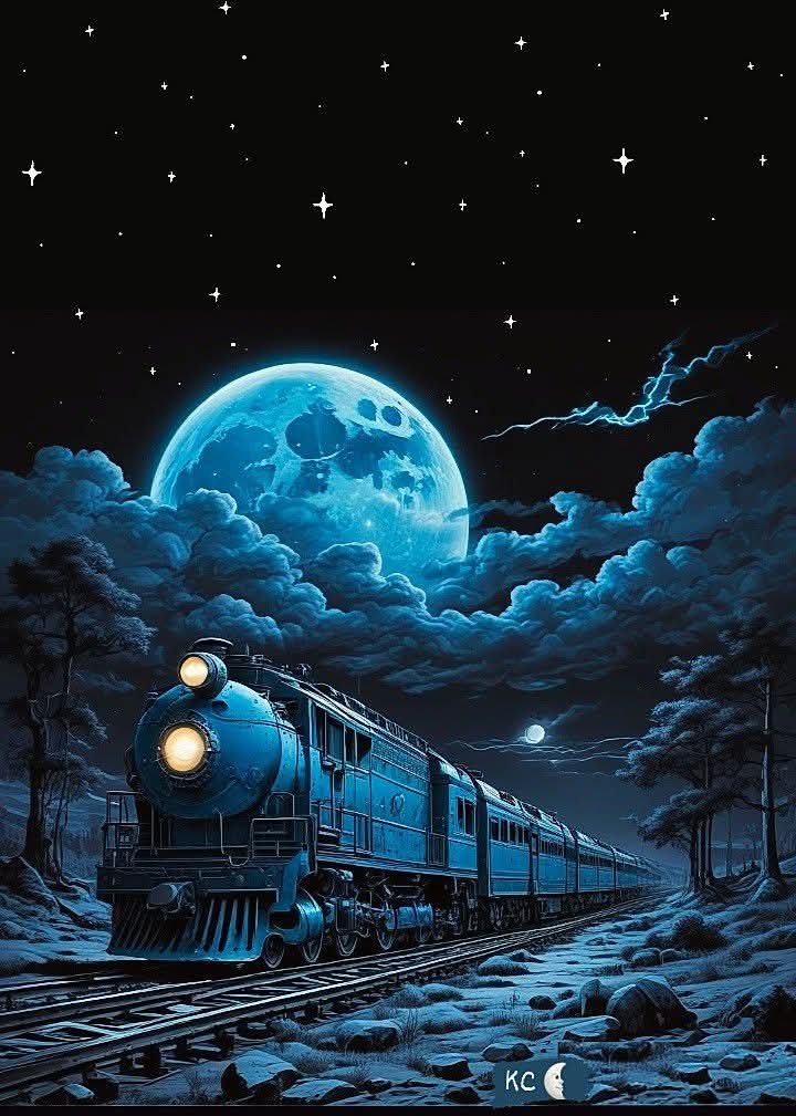 Good night and calm sleep 😴🌹💫🌷✈️🌺🌠🪻🩵🌙🩵