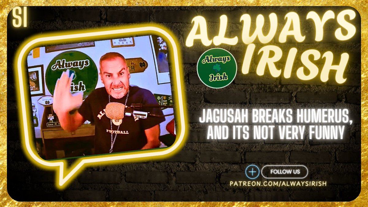 Always Irish ☘️ (@alwaysirishinc) on Twitter photo ☘️#NotreDame good vibes interrupted by bad news
<a href="/JackSacco/">Jack Sacco</a> <a href="/StadiumDude/">Chipster</a> <a href="/craiGo574/">crai Go☘️</a> <a href="/ldock93/">Lawrence Dockery</a> <a href="/Kev11Elev/">Kevin</a> <a href="/Bif_13/">Brandon Fry ☘️🇺🇸</a> <a href="/Adam_Dowling1/">Adam Dowling</a> <a href="/marcwithglasses/">marcwithglasses</a> <a href="/pdh3767/">Phil Haag</a>
⬇️
youtu.be/HaUByYkGWLg ☘️#NotreDame good vibes interrupted by bad news
<a href="/JackSacco/">Jack Sacco</a> <a href="/StadiumDude/">Chipster</a> <a href="/craiGo574/">crai Go☘️</a> <a href="/ldock93/">Lawrence Dockery</a> <a href="/Kev11Elev/">Kevin</a> <a href="/Bif_13/">Brandon Fry ☘️🇺🇸</a> <a href="/Adam_Dowling1/">Adam Dowling</a> <a href="/marcwithglasses/">marcwithglasses</a> <a href="/pdh3767/">Phil Haag</a>
⬇️
youtu.be/HaUByYkGWLg