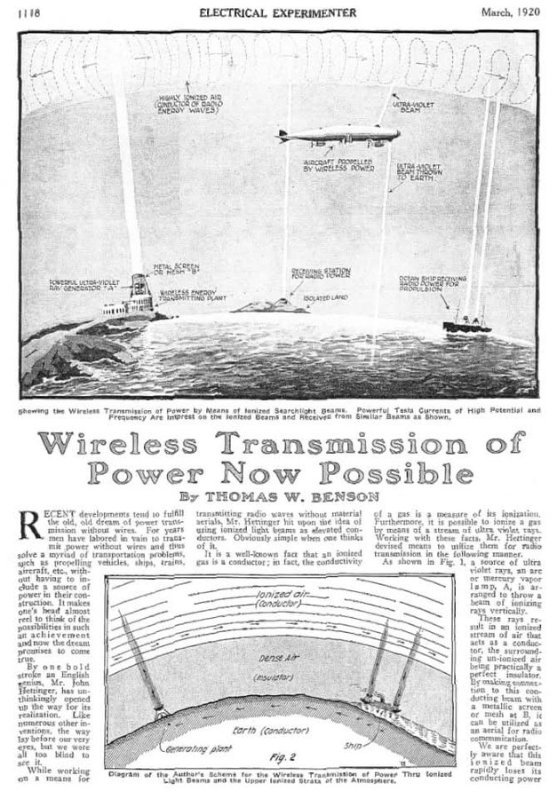 From a newspaper printed in March of 1920.
