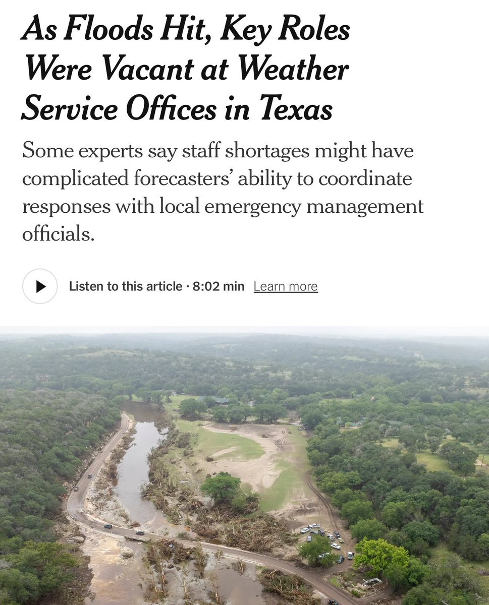 50 confirmed deaths in Texas so far, including children.

Are we great again yet?
