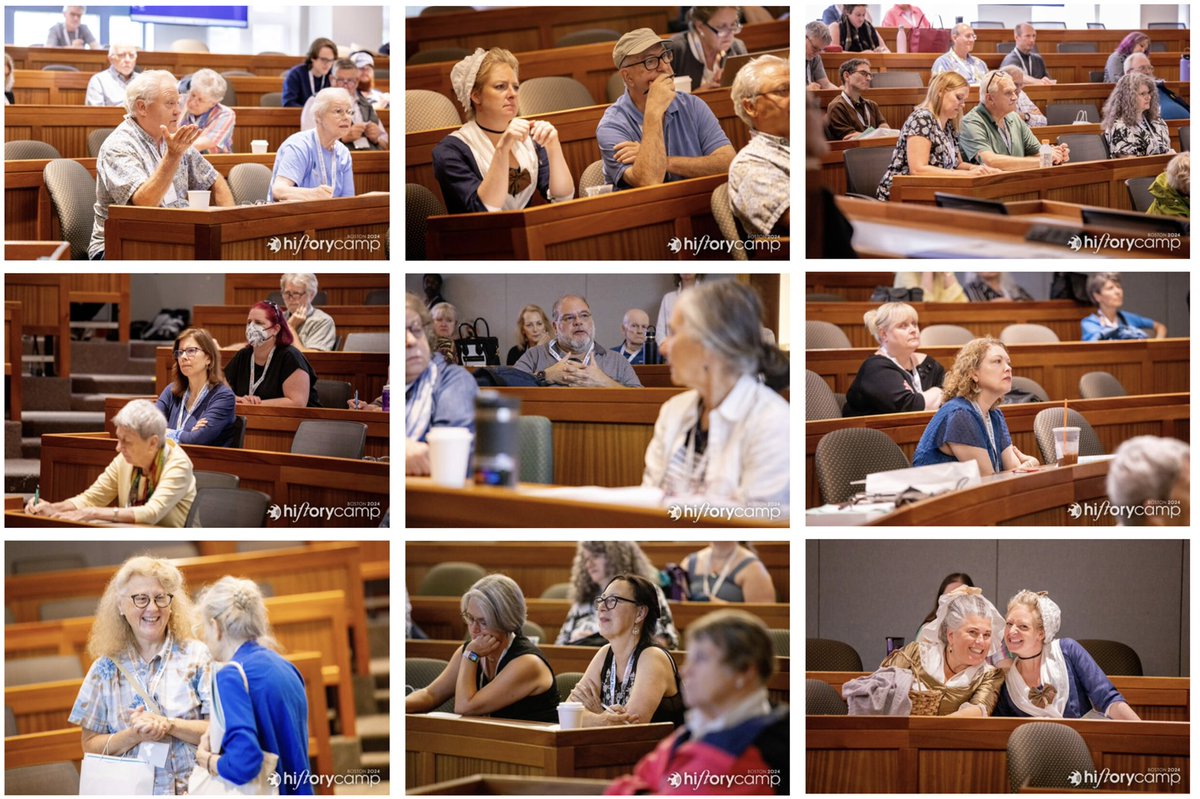 TheHistoryList's tweet image. 50 reasons to come to @HistoryCampOff1 on August 9 in Boston: The 50 sessions we are having on all aspects of history. That first photo is last year’s schedule. This year’s will be similar, with 6-8 choices at each time slot. Here’s this year’s list: historycamp.org/events/history…
And…