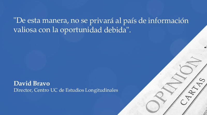 Carta al Director | ''Resultados de la Casen'', por David Bravo
elmercurio.com/blogs/2025/07/…