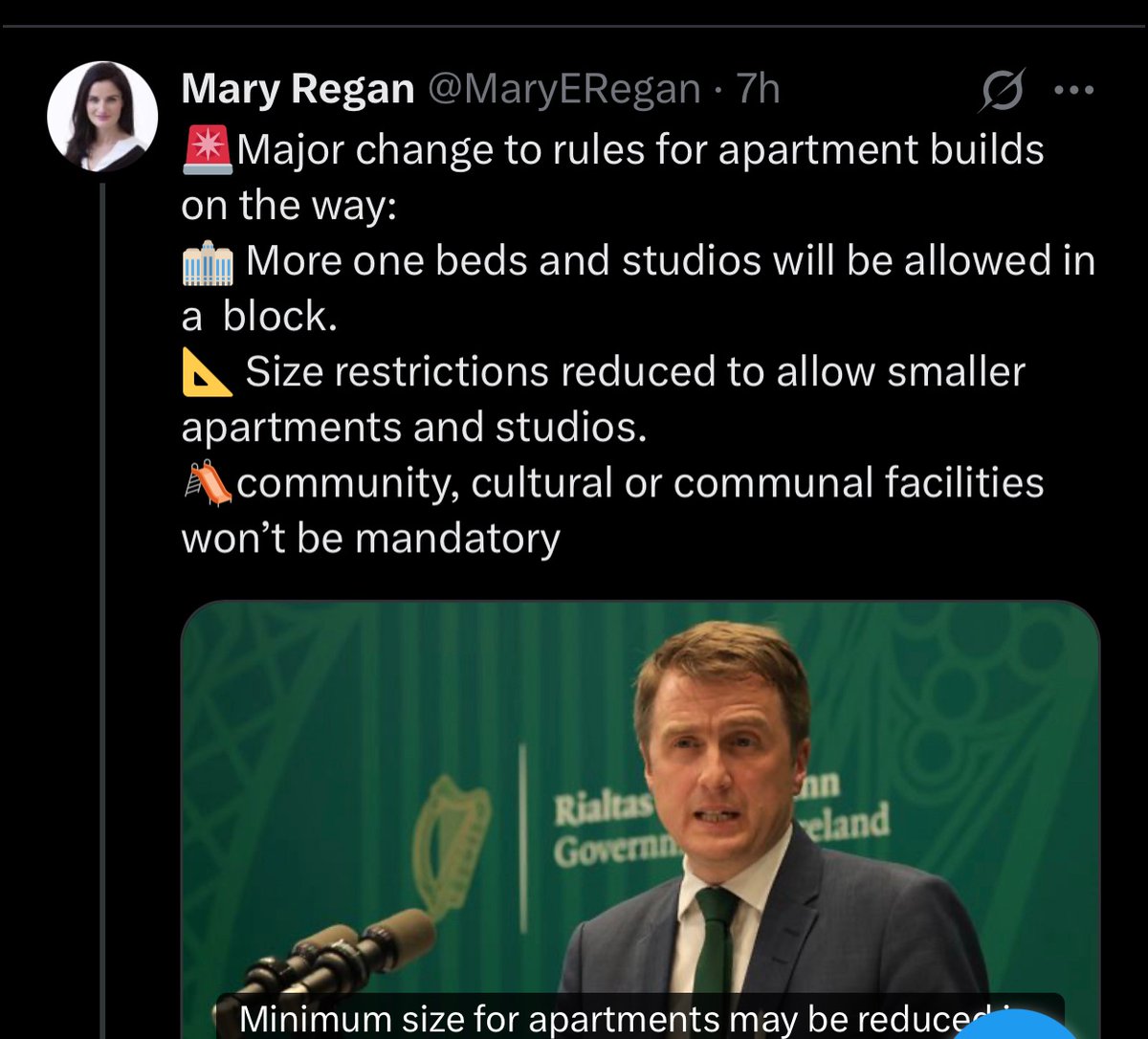 I'm kinda stunned at how much this is getting reported without mentioning how this was done 10 years ago to get "apartments built", all at the behest of the construction industry, and it didn't work, but we're trying it again.