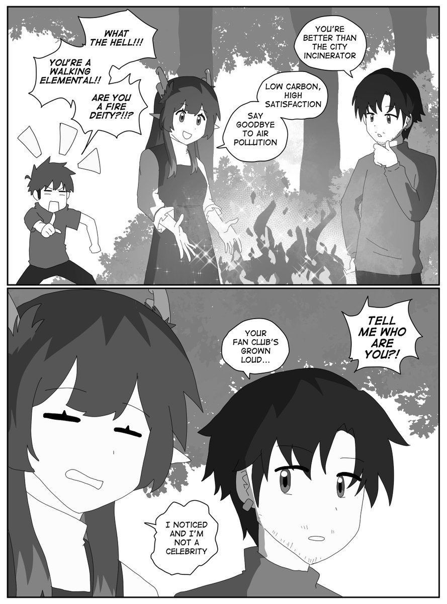 Fire magic benefits.