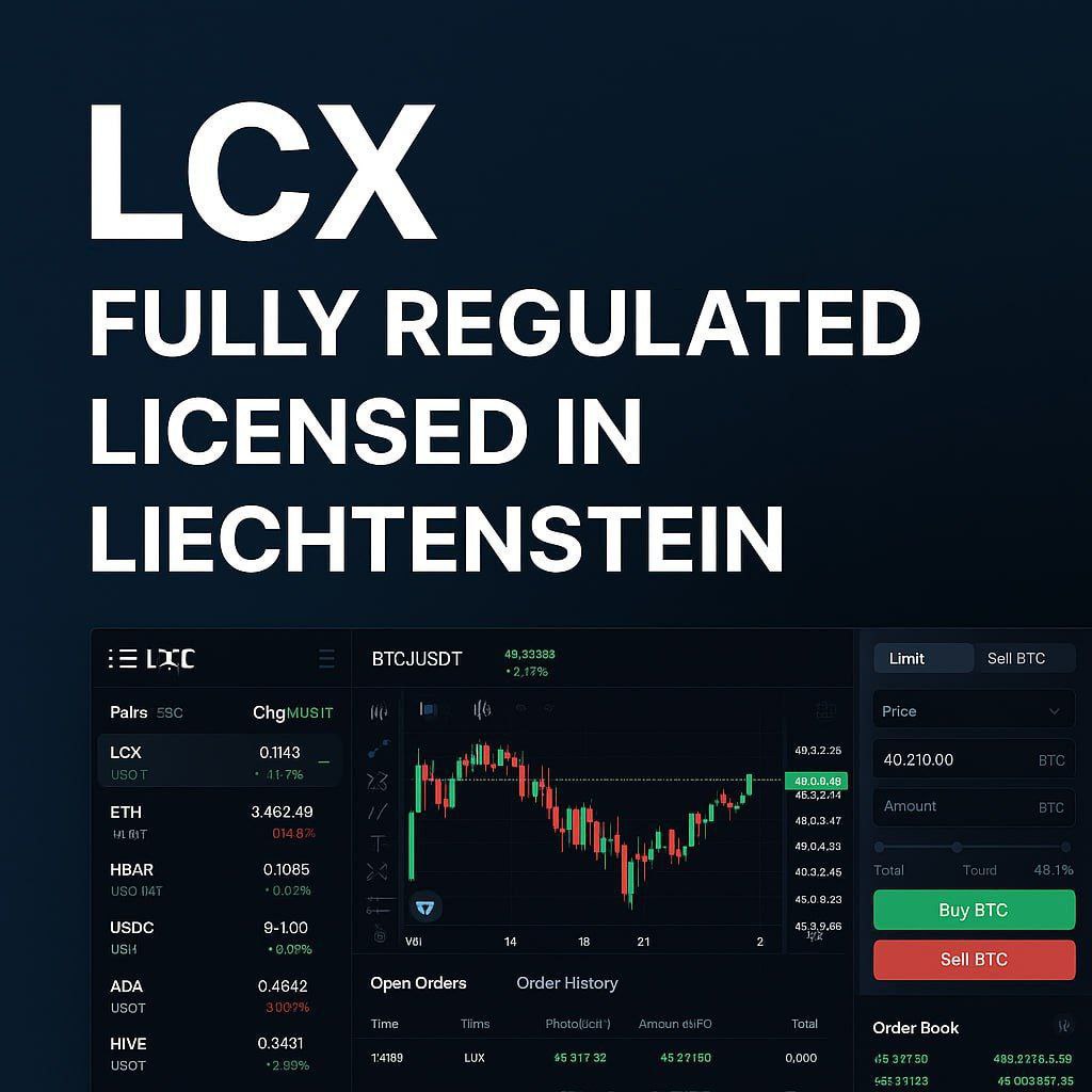 CryptoJakson's tweet image. The future of crypto?
It’s not just memecoins and trading.
It’s regulated infrastructure.
That’s @LCX the Liechtenstein Cryptoassets Exchange.
✨ Token sales
✨ Fixed-income crypto bonds
✨ Diamond-backed NFTs
✨ And yes, fully registered with FMA
Trade smart. Trade…