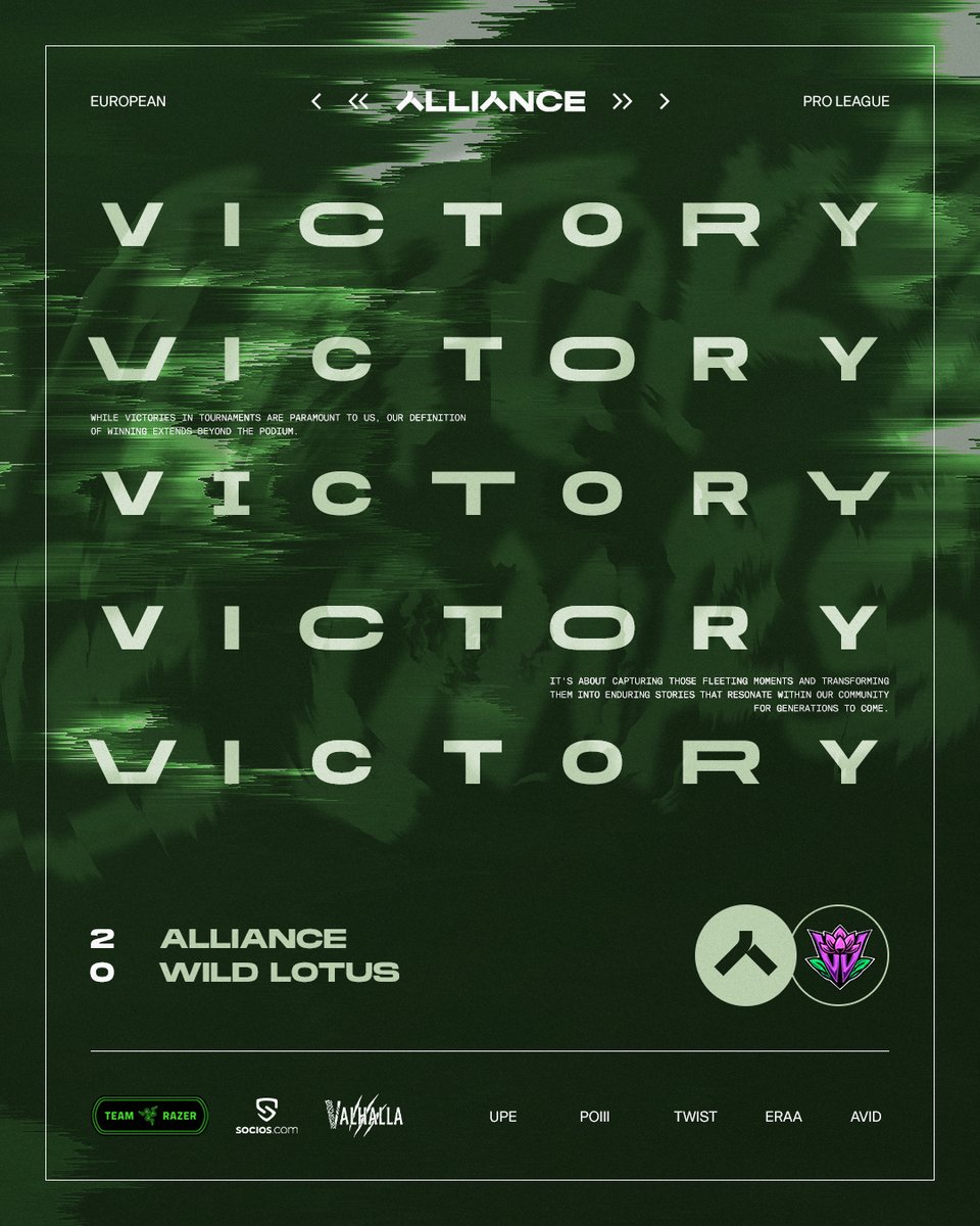 Onto the EPL playoffs! GGWP Wild Lotus!🤝

A perfect way to cap off the week!😎