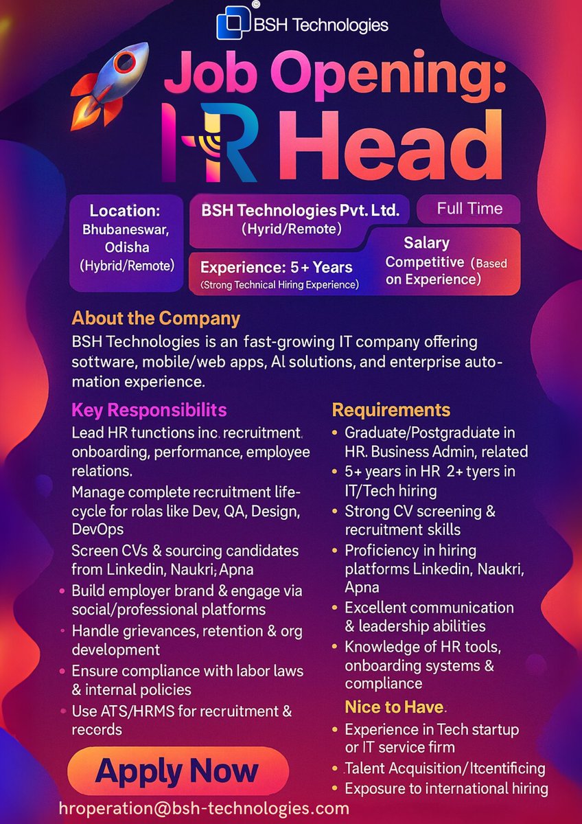 BSH TECHNOLOGIES tweet media