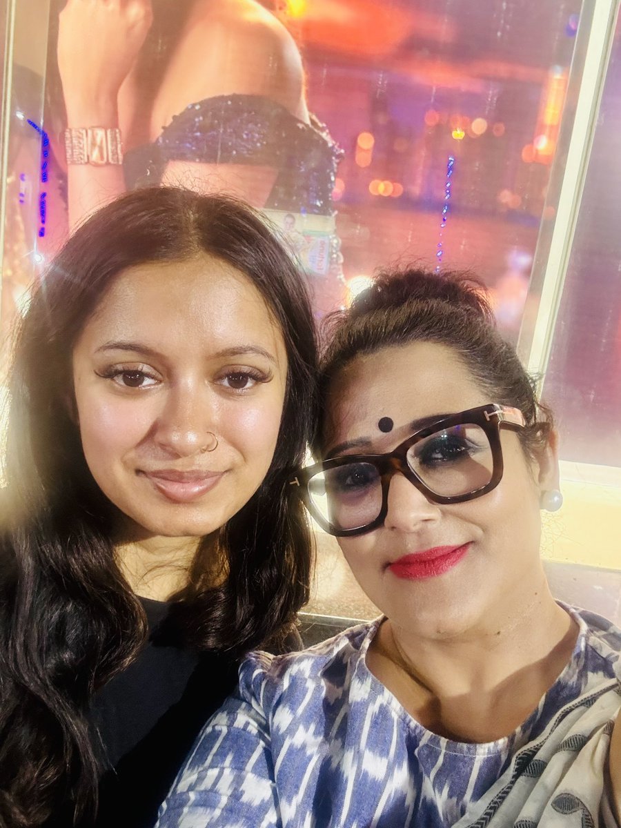 Is the air in Kolkata a bit crispier today? 
The fun quotient higher? 
Happy times ahead as the elder daughter, Tanisha (Misha) joins me from London as she intends to do her summer internship in the City of Joy! 
To happy times &amp; to creating memories ❤️!!