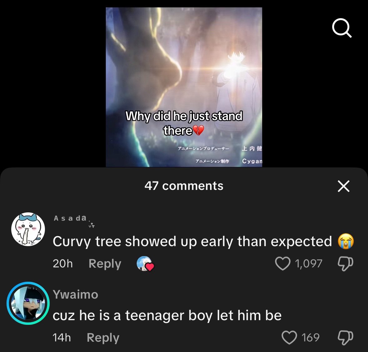 they think faggatron3000 is looking at curvy trees because “he’s a teenage boy” it’s over