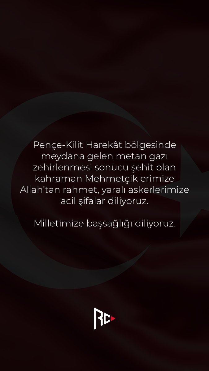 Milletimizin başı sağ olsun. 🇹🇷