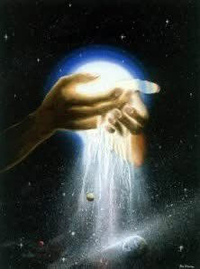 God said let there be light, thus we let the light of Christ in our soul by allowing our perspective to be ruled by the record of Christ, to return back to God in charity. 

Genesis 1:3
And God said, Let there be light: and there was light. And God saw the light, that it was