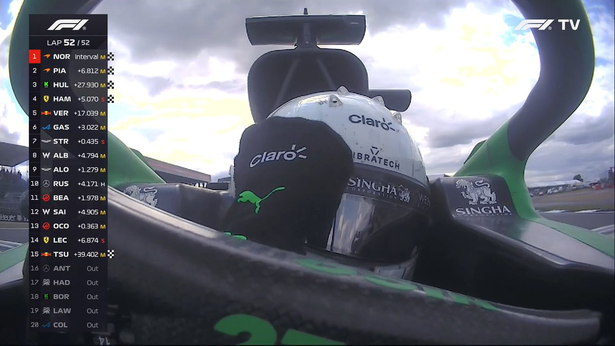 There is a Dutch speaking driver on the podium and it's not Max Verstappen!

Nico Hülkenberg claims third place in the 2025 British Grand Prix, a maiden podium in his 239th Formula One start, and it's the first podium for Sauber since Kamui Kobayashi in Japan in 2012!