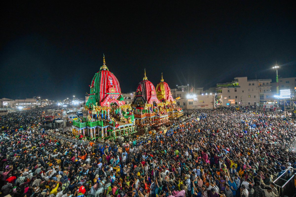 ଆସ୍ଥା, ଭରସା ,ବିଶ୍ବାସର ଜନସମୁଦ୍ର,ଭକ୍ତିର ଭିଡ 
ଜୟ ଜଗନ୍ନାଥ 🙏
#Rathjatra2025 
#sunabesa_darshan