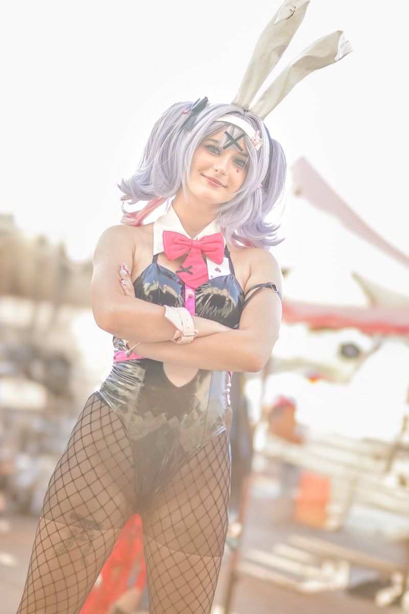 iamace87's tweet photo. True strength lies not in what we achieve, but in how we lift others along the way. A kind heart spreads light that outshines any shadow. 
Cosplayer: canibalxx as hatsune miku rabbit
#animeexpo2025 
#hatsunemikurabbit
#cosplay
#cosplayhatsunemiku
#cosplayphotography https://t.co/6jUYERE56d
