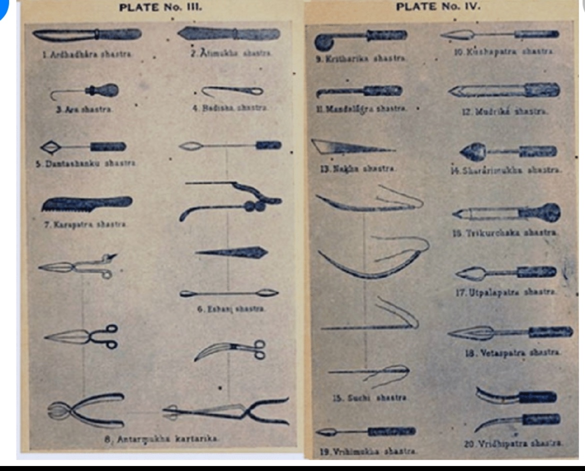 RapperPandit's tweet image. 🚨Great find. Also almost 90% of the present Surgical instruments are same as Described by Maharishi Sushruta. 

But it will never be mentioned by Liver Doc and Cancer Doc