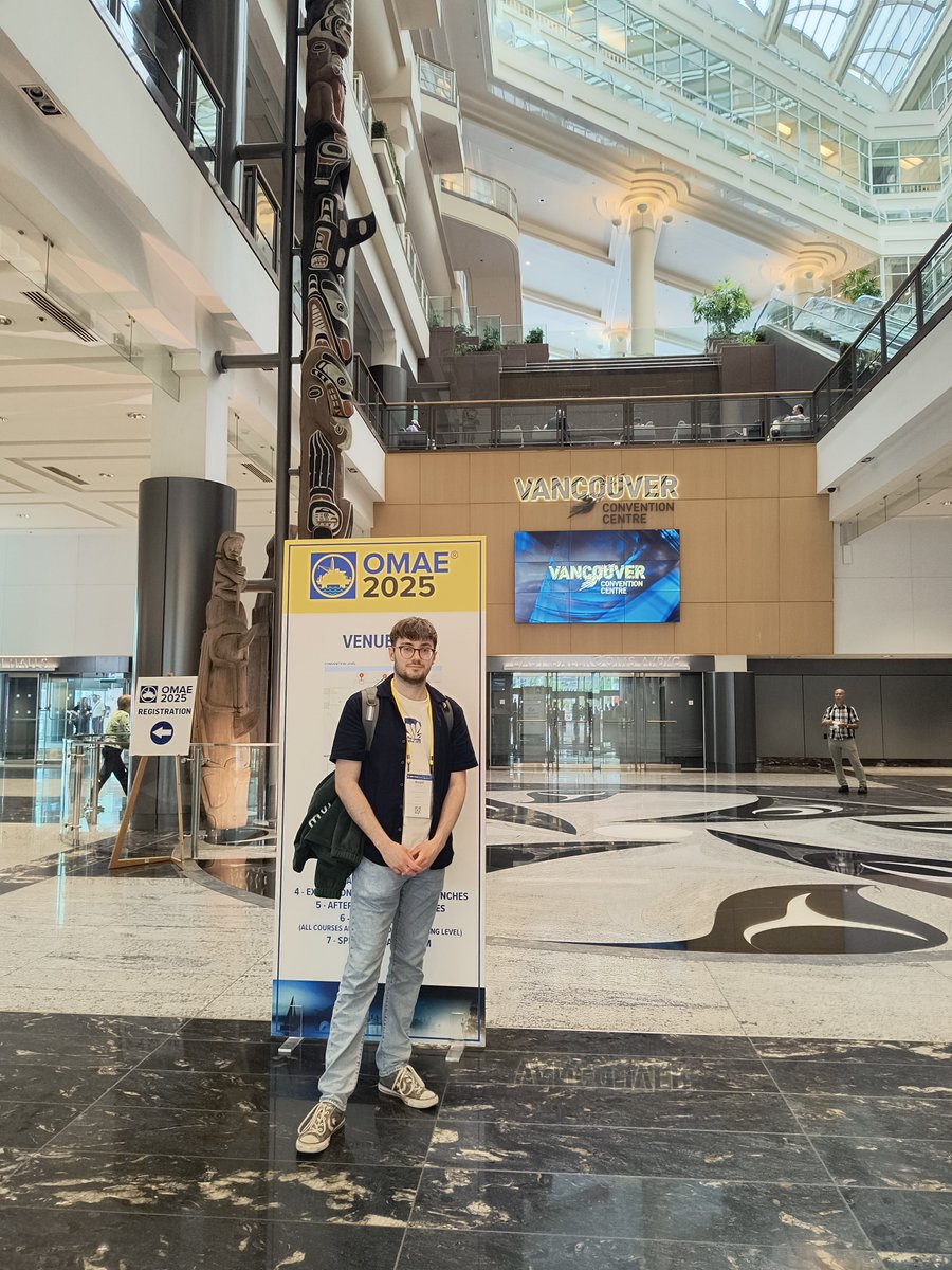 DSRL_UCDMECH's tweet image. #Floatingsolar platform response prediction with #neuralnetworks via wave basin testing. Timely work by Morgan Campbell Queen's Uni Belfast with Madjid Karimirad, Van Mien, Nguyen Minh Nhat: 44th Intl. Conf. on Ocean, Offshore & Arctic Eng. Vancouver (#OMAE25).
@UCDmechanics