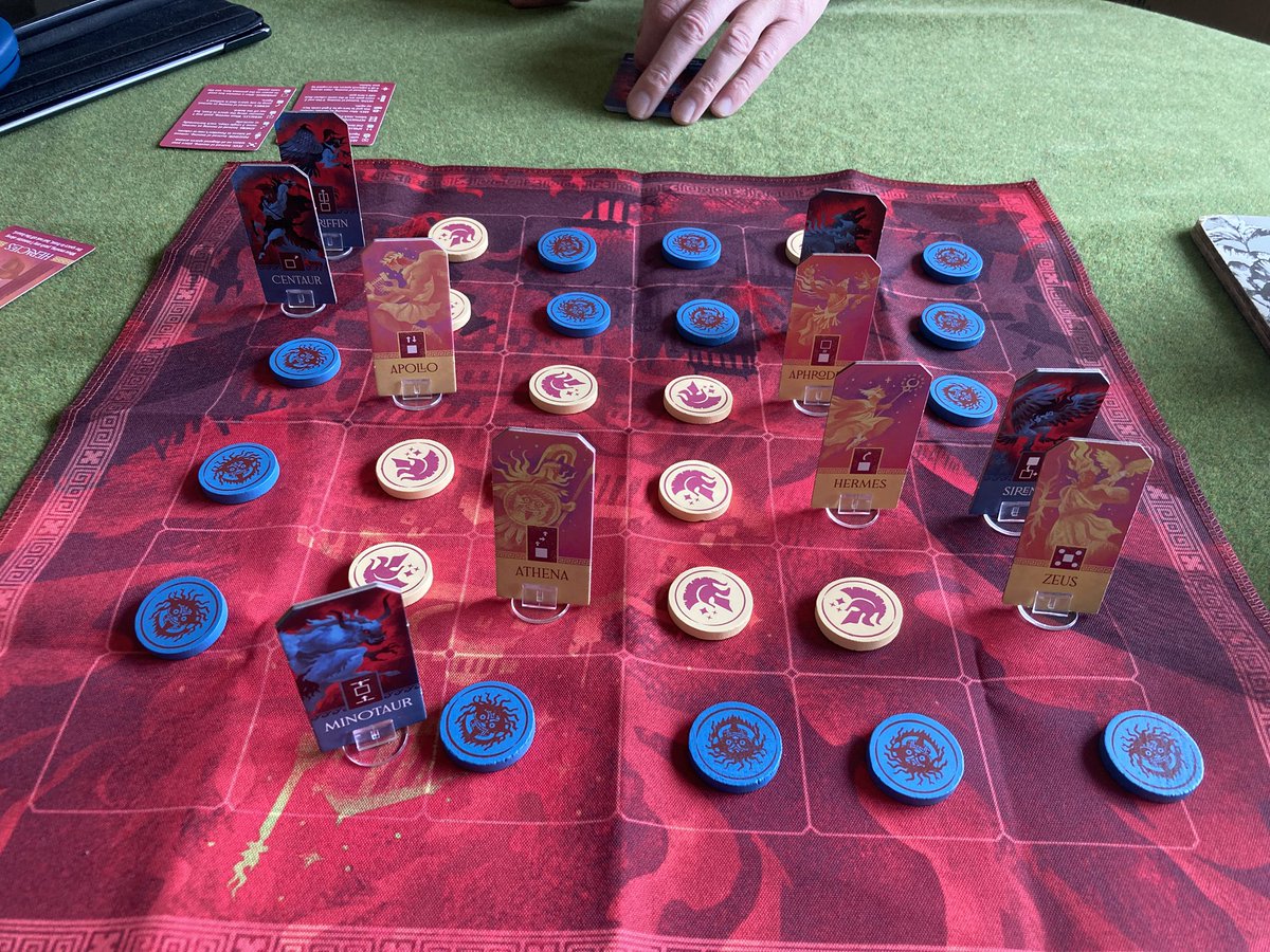 Mark Chaplin (@yugblad) on Twitter photo Next up: ICHOR. I lost to the Minotaur’s rush! Next up: ICHOR. I lost to the Minotaur’s rush!