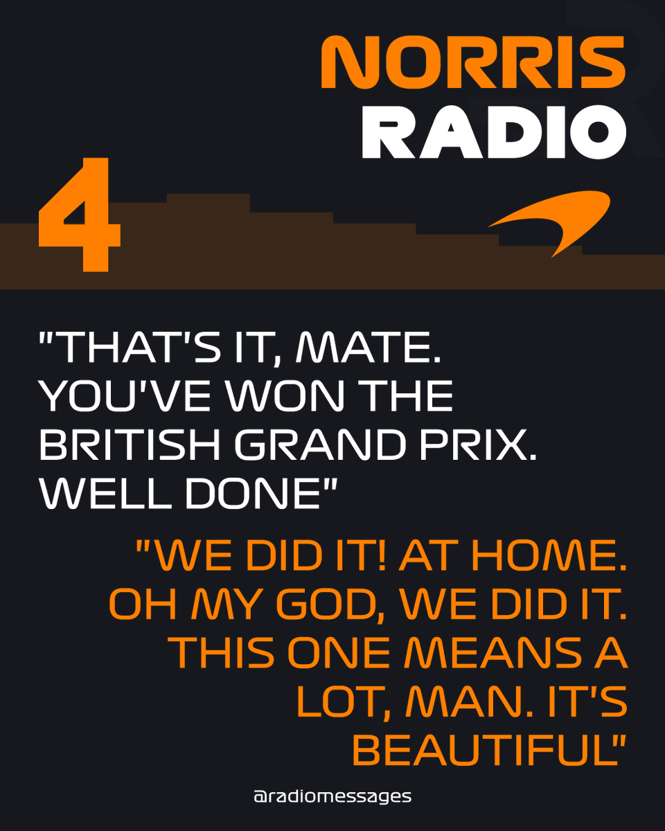 Lando Norris, you are a winner at Silverstone 🏆 #BritishGP #F1