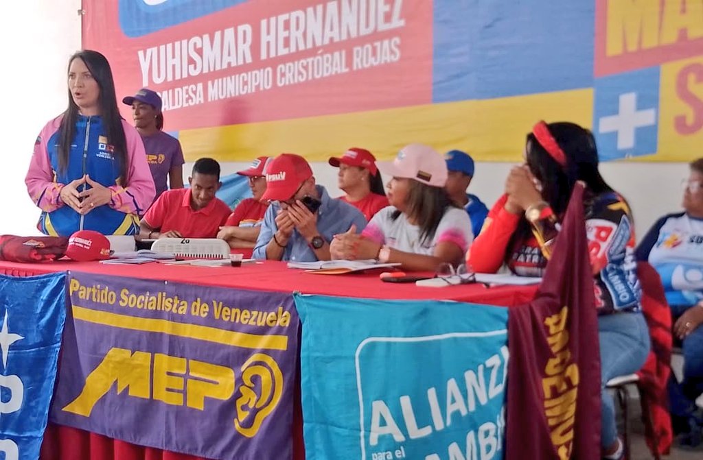 Estamos a poco más de 20 días para consolidar la gran victoria en las elecciones municipales del #27Jul 🇻🇪🗳️ 

Continuamos recorriendo nuestro estado #Miranda, acompañando a lo(a)s candidatos(a)s del Gran Polo Patriótico.