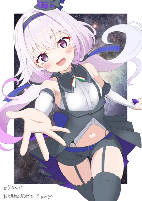 ピノちゃん!お誕生日おめでとう!! #カルロピノ生誕祭2025 #ピノの自由帳