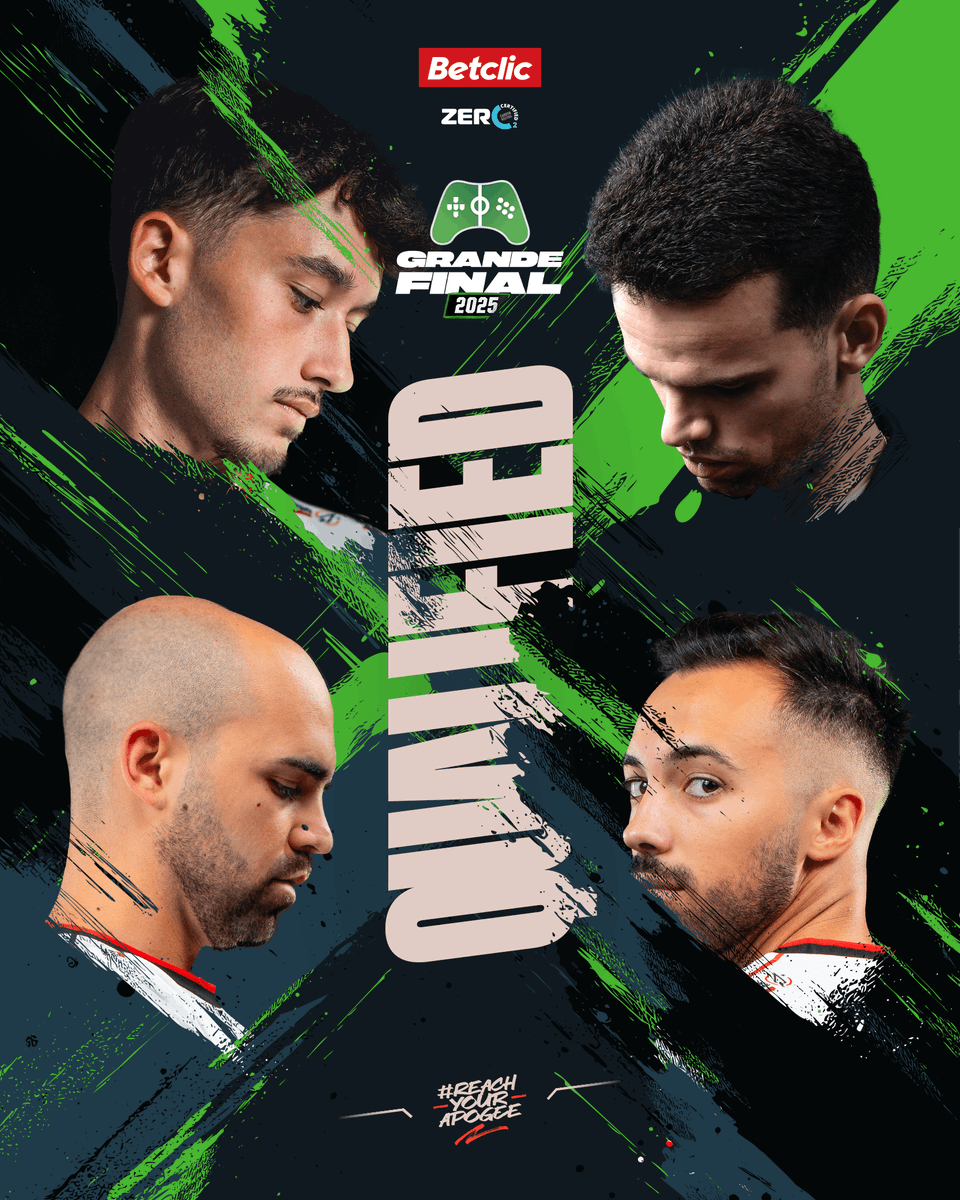 4 em 4 Qualificados ✅

12 e 13 de Julho vamos estar presentes na Grande Final em busca pelo titulo 🏆 <a href="/FPFeSPORTS/">FPF eSPORTS</a> 

Vamos a isso <a href="/Darkley_11/">Darkley11</a> <a href="/TiagoAraujo10_/">Tiago</a> <a href="/tuga810_/">Diogo Pombo</a> e <a href="/RafaMonteiro09/">Rafa Monteiro</a> 

 🤝 <a href="/BetclicPortugal/">Betclic Portugal 🔞</a>