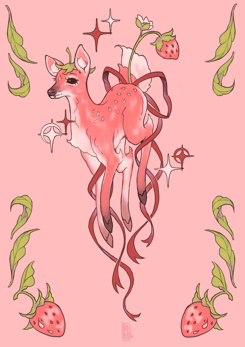 Berry Deer #ArtistsOnTwitter