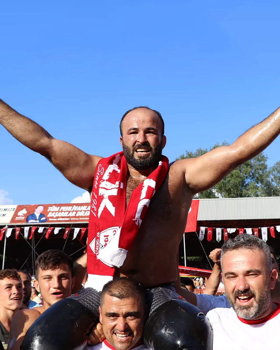 Kırkpınar'da Altın Kemer yine Antalya'ya. Gelenek bozulmadı... #kırkpınar