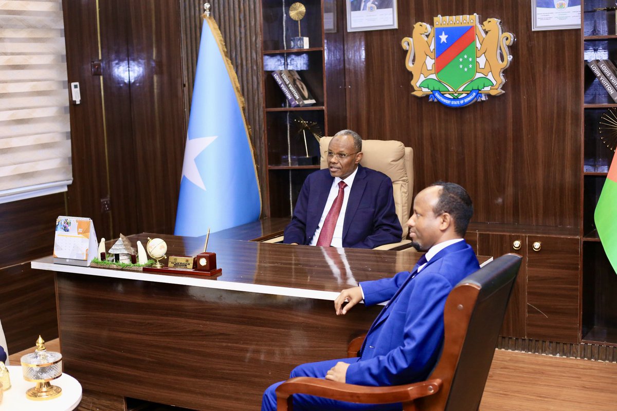 Honored to join H.E. President <a href="/Laftagareen/">Abdiaziz Hassan Mohamed</a> of south west state in inaugurating the new state Ministry of Health HQ and PHEOC in Baidoa—an important step in strengthening health systems in South West State. Grateful to <a href="/gatesfoundation/">Gates Foundation</a> for supporting the PHEOC.