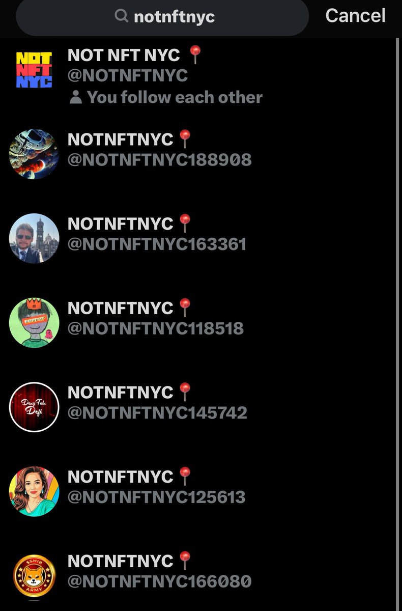 NOTNFTNYC's tweet image. They NOT like us
They NOT like us
They NOT like us
They NOT like us