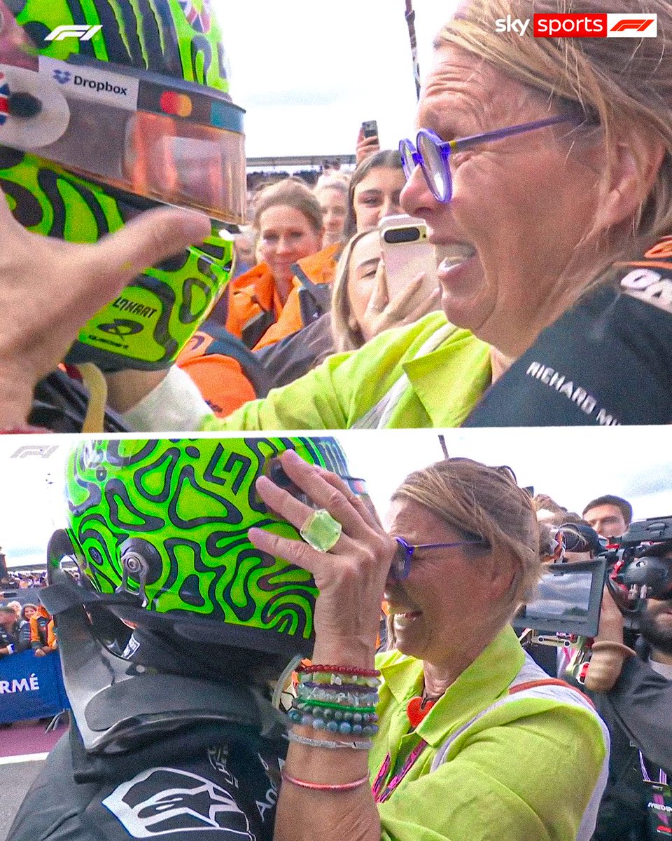 SkySportsF1's tweet image. What it means to win at home 🥹💛