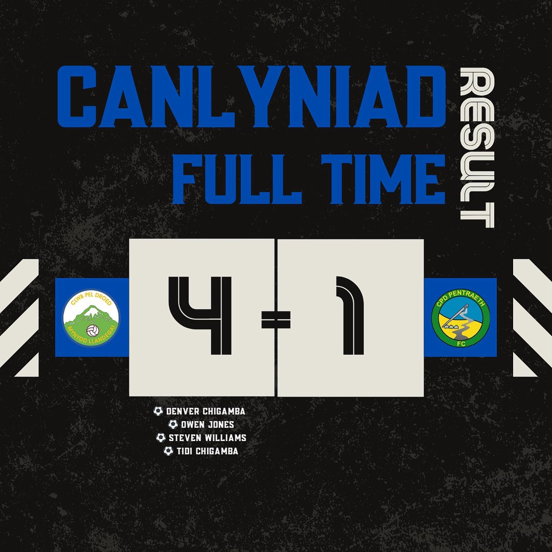 ⚽️ CANLYNIAD TÎM DATBLYGU/DEVELOPMENT TEAM RESULT ⚽️

CPD Mynydd Llandegai FC 4-1 CPD Pentraeth FC Development

Diolch i Pentraeth am y gêm/Thanks to Pentraeth for today’s game

💙💙💙💙💙💙