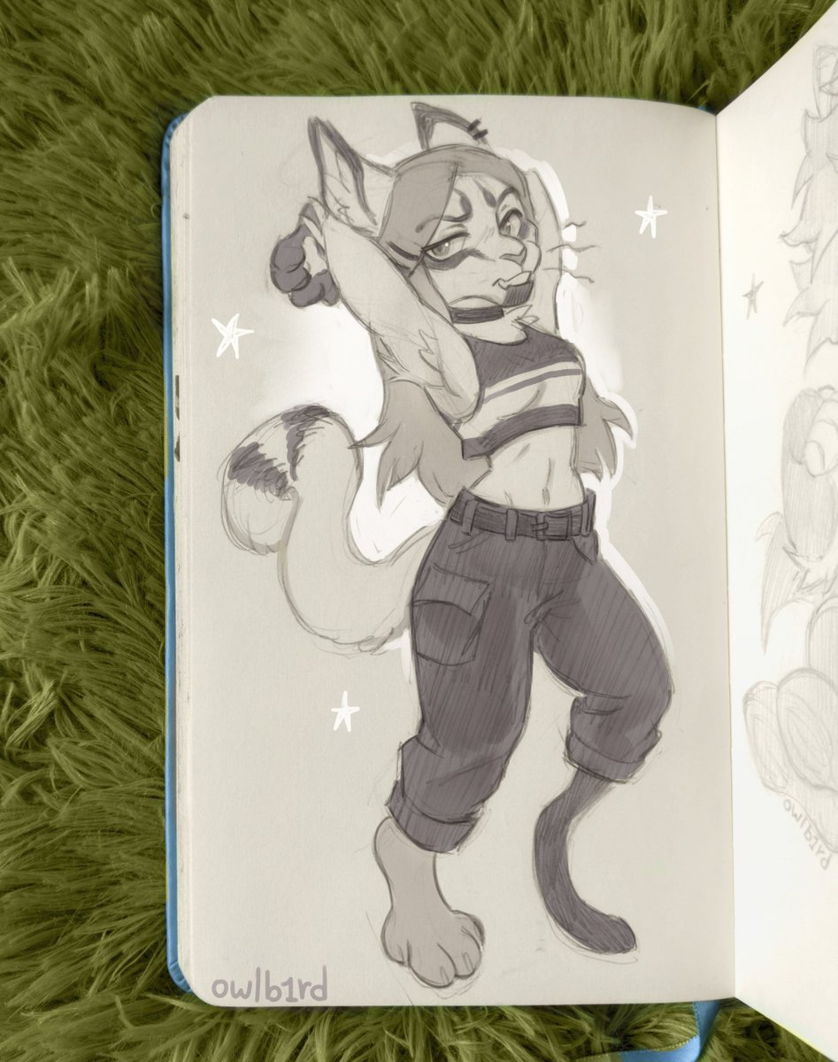 owlb1rd's tweet image. My traditional attack on @zond_er 
-{ #artfight2025 }-