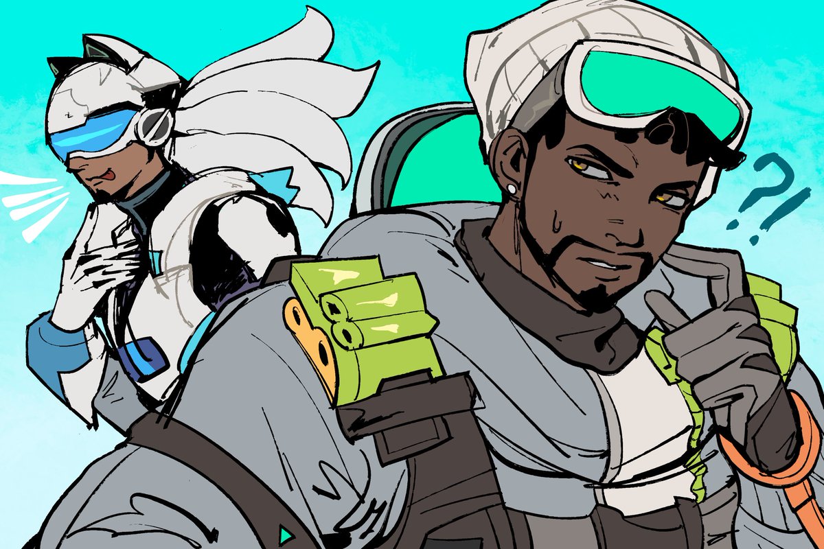 ⁉️#baptiste #lucio #overwatch