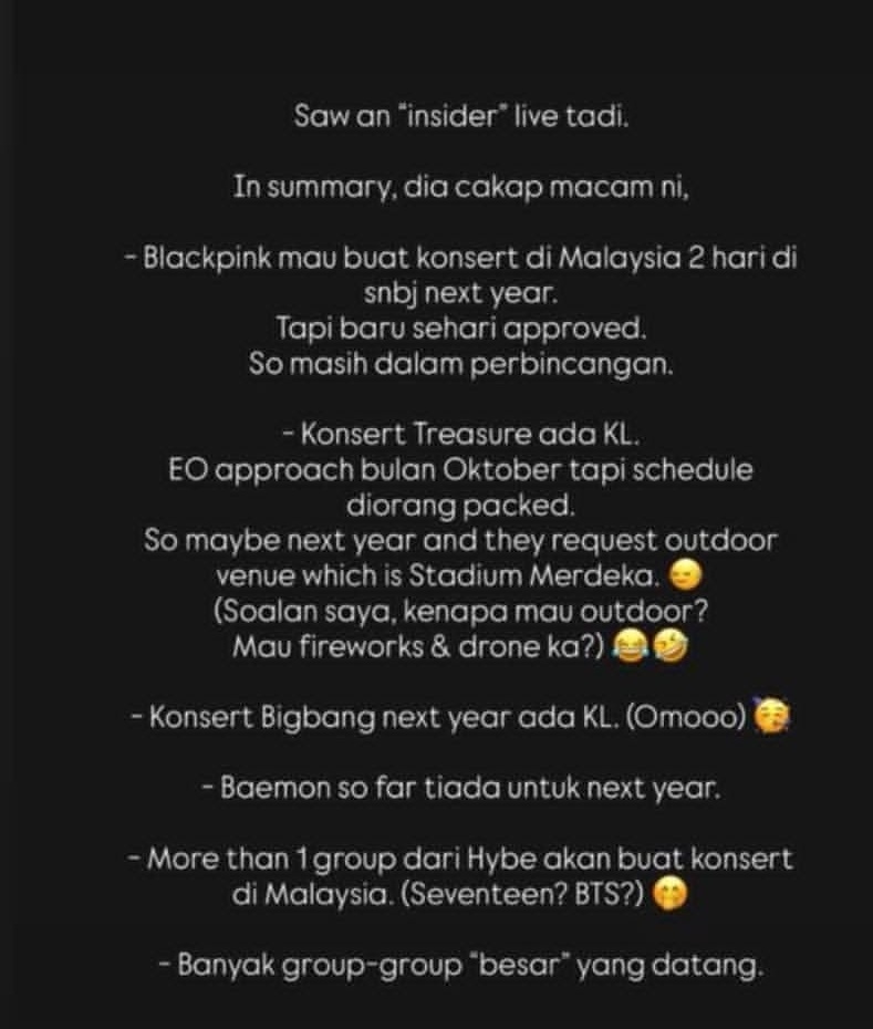 mnifzjnnh's tweet photo. TREJOOO STADIUM MERDEKAA?!?!?

Maap shakap tahun depan kita pulun hybe pulakkss tapi jangan risau yerk TREJO TU WAJIBUL GHUNNAH YANG TU AWAL2 KITA DAH LOCK🤙 https://t.co/TsPHvoEw6k