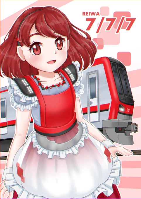 東武70000系 #鉄道擬人化