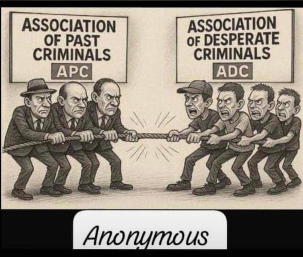 It just hurt that the entire relations of the people leading us have a common goal, to loot just as the Bible say, that a thief only comes for three reasons; to steal, to kill and to destroy.

The system brain of a Nigerian political leader is to loot terribly with damage