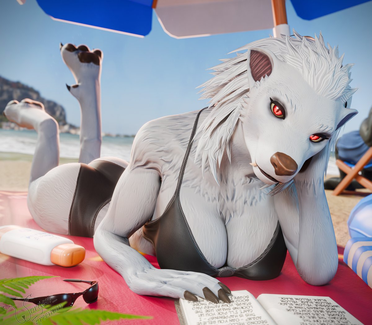 Worgen summer part 5 🐺
Almaria having some leisure time.