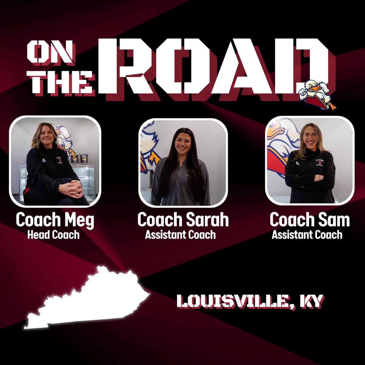 We’re back on the road!🚘
We will be in Louisville, KY so make sure to send over those schedules‼️🏀