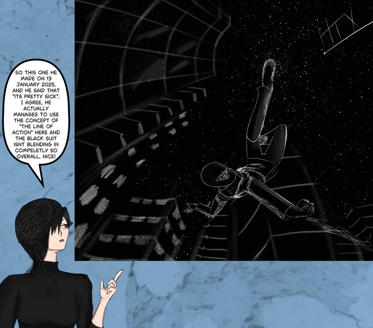 DrawerHtx's tweet image. So this is actually what I'm supposed to do here
#SpiderMan #oc