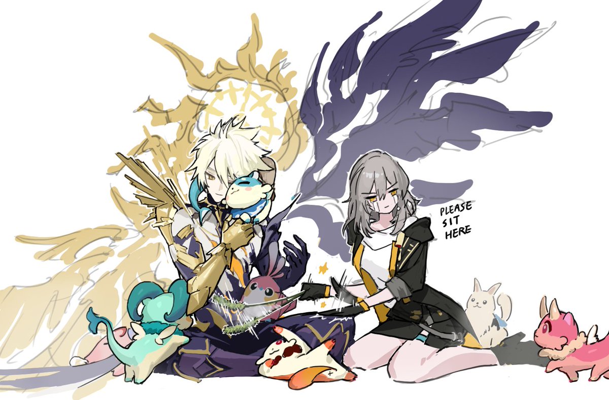saber_beam's tweet image. 癒し……
#HonkaiStaiRail #Phainon