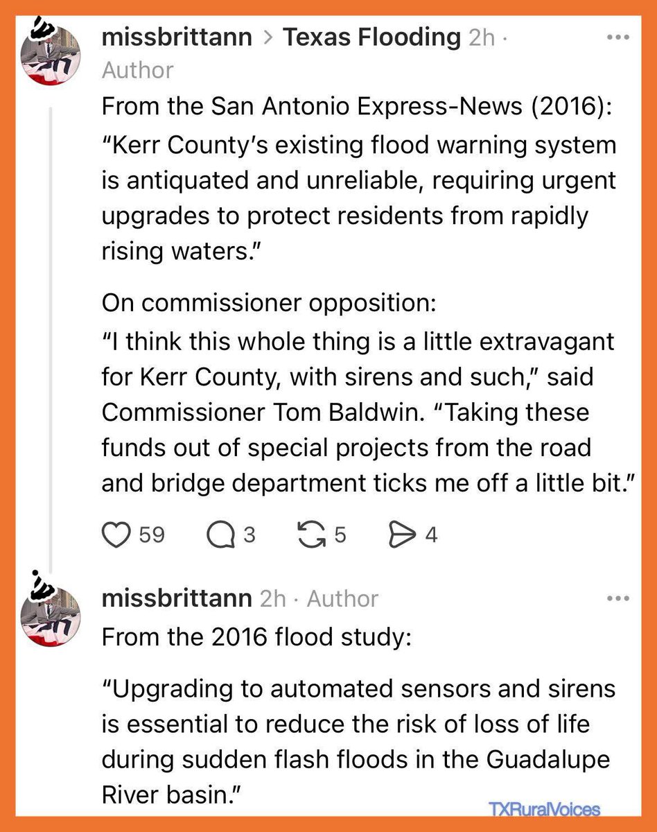 ClaytonTuckerTX's tweet image. I wonder if he’s still “ticked off” that Kerr Co almost had an actual flood alert system? 🧐 #flood #kerrvilleflooding