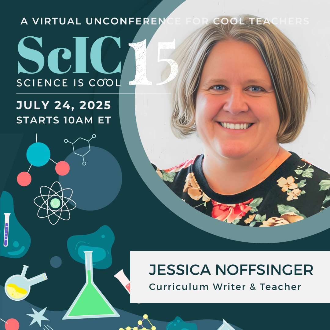 Join us at SCIC 15 where we speak to Jessica Noffsinge, a science and engineering teacher at STEM Magnet Lab School.

SCIC15 hopes to demystify science instruction and reigniting your passion for teaching.

💻 Sign up here! hubs.ly/Q03vX7vL0
