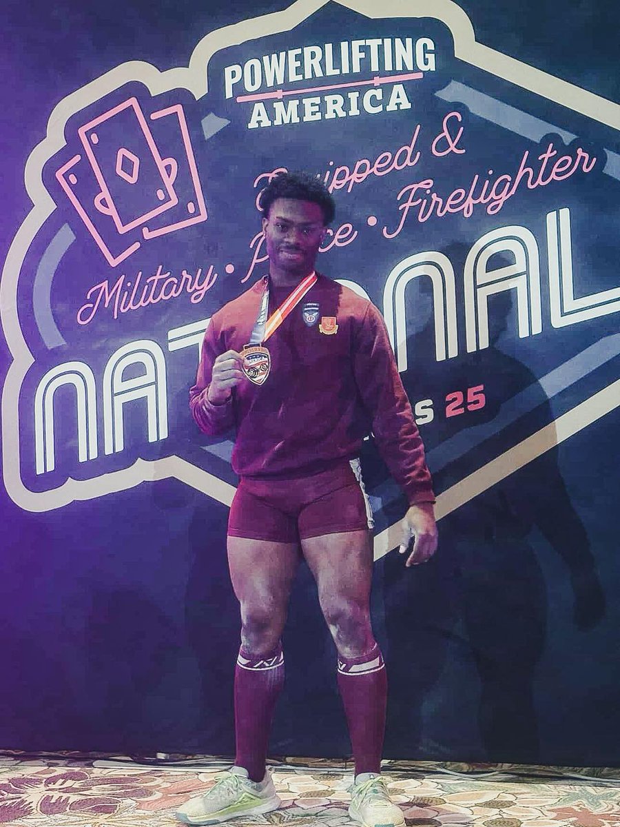 I_Corps's tweet image. Meet SPC Taydrion Cofer, 13B with @11thAirborneDiv who took gold in the 82.5kg class at the Military, Police & Firefighter Nationals.
“In our profession, that drive to constantly improve and overcome challenges is essential, and that’s what keeps me motivated.” #whyiserve