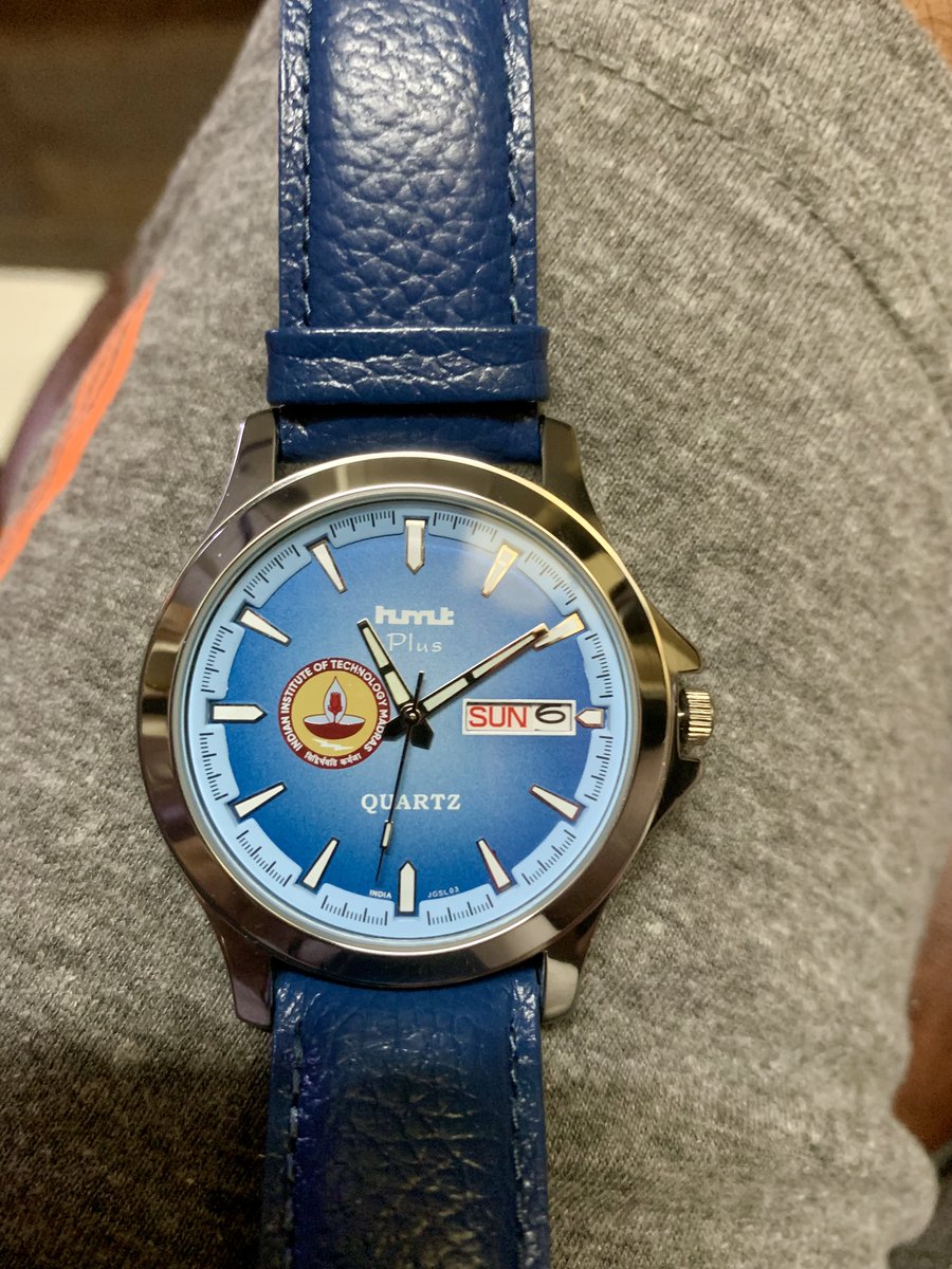 Hey watch aficionado ⁦<a href="/avataram/">avataram</a>⁩ look at what we got for being in the organising committee of Sangam 2025, the IIT Madras alumni conference.