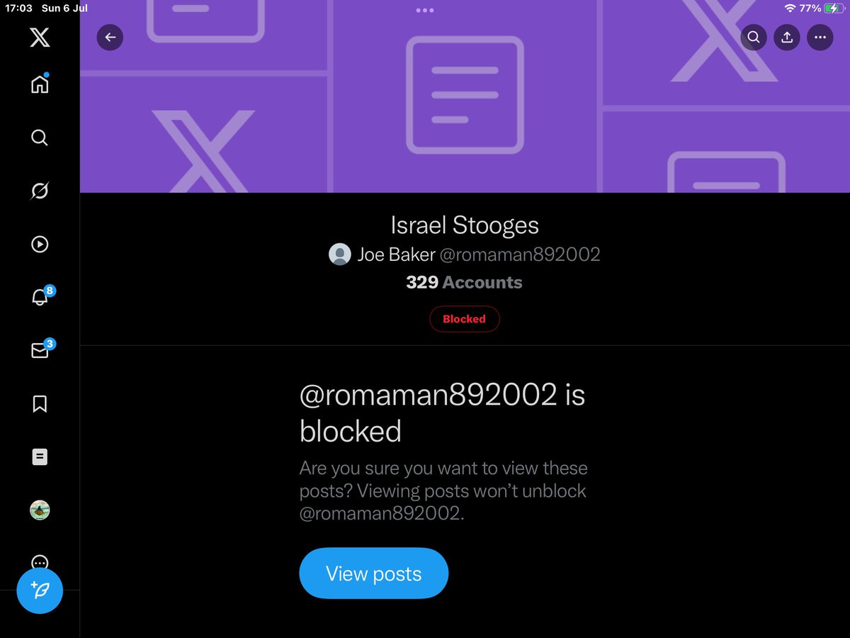 justinp07736795's tweet image. Just a reminder to all. Check your lists button. Then click on the three dots in the top right hand corner to see what lists you are on. This retard has set up a list called โIsraeli Stoogesโ and a few of you are on it. Just block the person and it removes you from the list. ๐๐ป