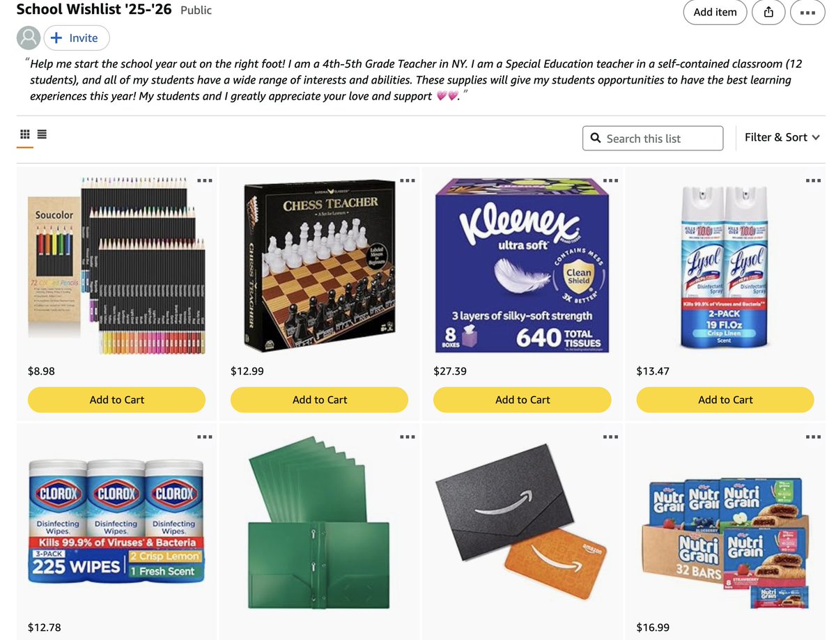 @deanna_briscoe Love this GIF. Hope you had a great summer!! I've only been off for 11 days so far 🤣

My #clearthelist has been frozen all spring &amp; summer so far. Only asking specifically for what my students need. No frills. Nothing extra.

amazon.com/hz/wishlist/ls…