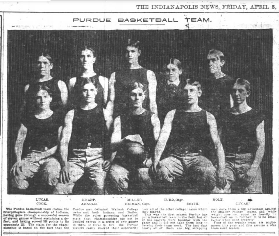 This season, Purdue is within striking distance of 2,000 program wins.

But an important question - how many wins do they need? Is it 29 or 30?

This question comes down to Purdue vs. IU on March 15, 1901.

The official game that actually never happened.

🧵 a thread