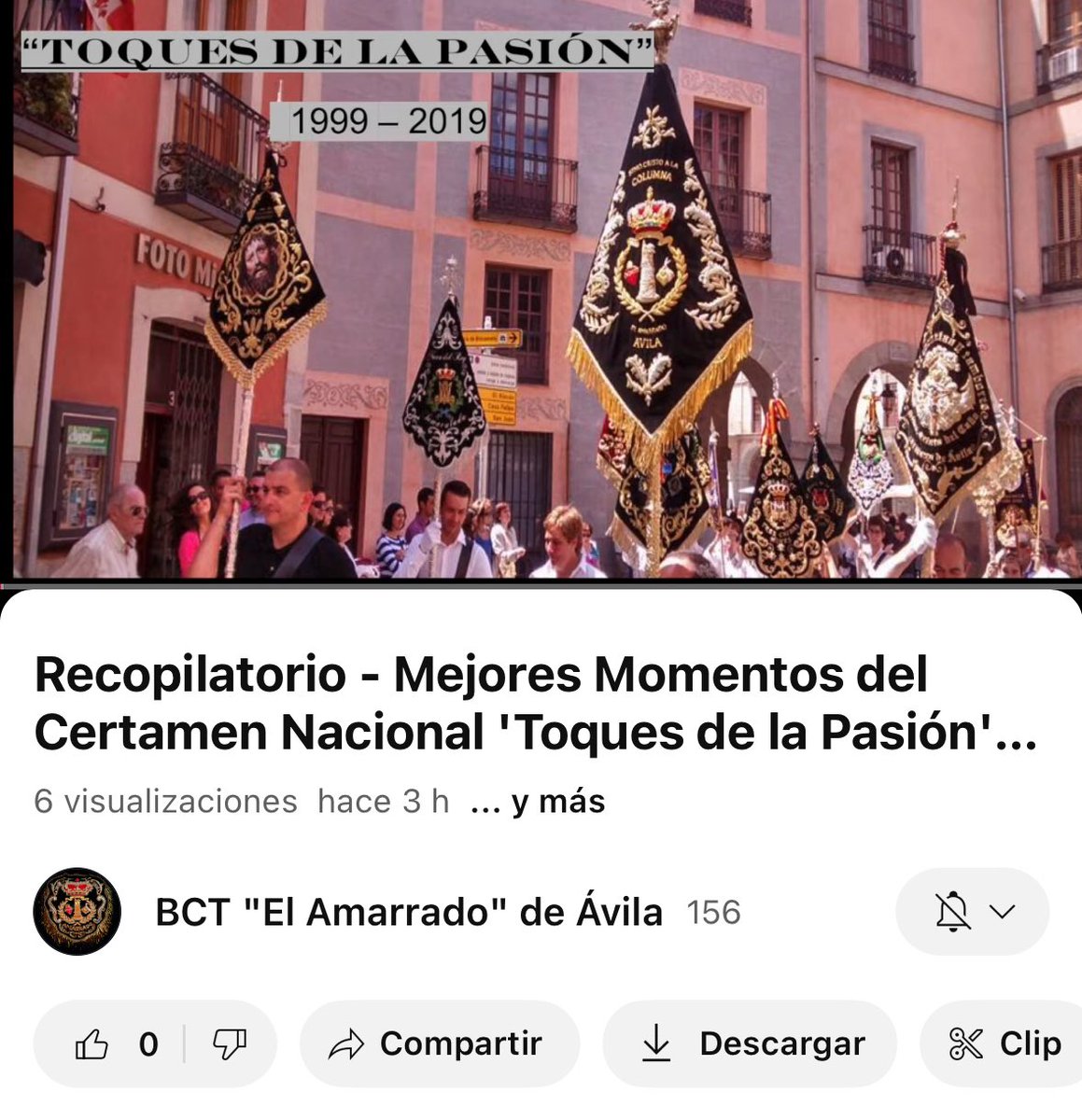 Sabemos que los veranos sin Semana Santa son complicados… Por ello empezamos con la programación especial para verano con esta primera entrega.

Atentos a nuestro canal de YouTube: youtube.com/@bctelamarrado…
